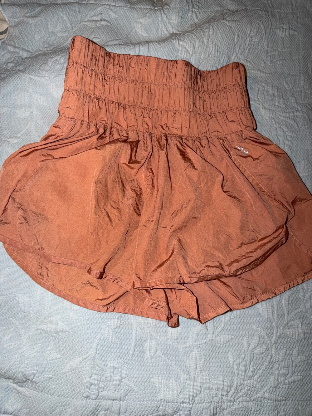 FP Movement by Free People Rust Orange Athletic Shorts